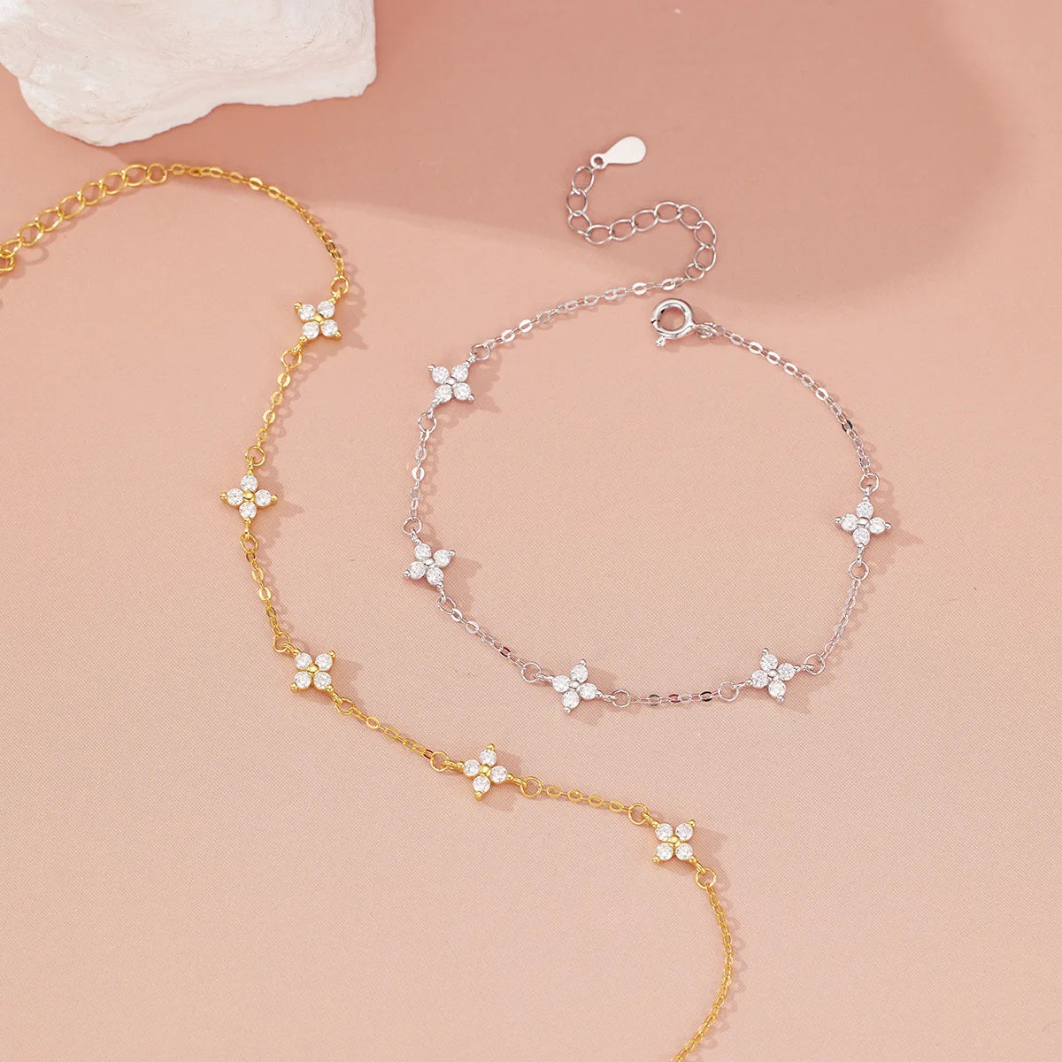 Liora Crystal Chain Bracelet